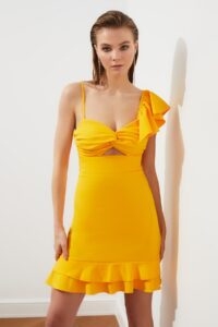 Trendyol Both Dress - Yellow