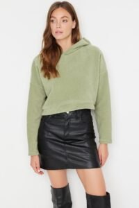 Trendyol Sweatshirt - Green -
