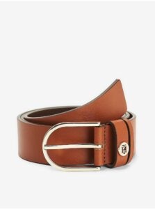 Brown Women's Leather Belt Tommy Hilfiger