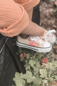 Kids' classic sneakers with Tie-dye
