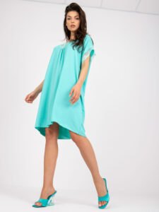 Mint loose oversize dress