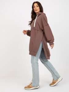 Oversized Brown Long