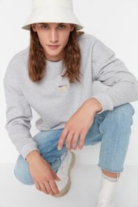 Trendyol Sweatshirt - Gray