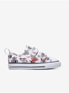 White Kids Patterned Sneakers Converse