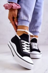 Women's socks sneakers Black