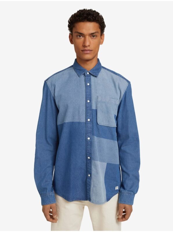 Blue Men's Denim Shirt Tom Tailor