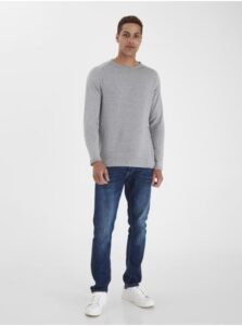 Grey Ribbed Sweater Blend Norun