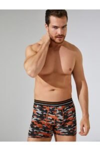 Koton Boxer Shorts - Orange