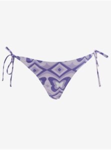 Light Purple Women's Patterned Swimwear Bottoms Noisy