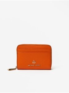 Orange Women's Leather Wallet Michael Kors Jet