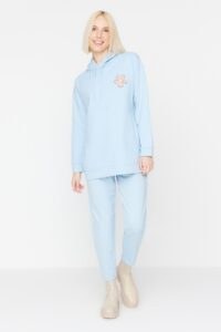 Trendyol Sweatsuit Set - Blue