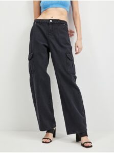 Black Womens Wide Jeans Noisy May