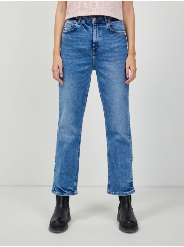 Blue Women's Straight Fit Jeans