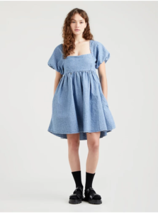 Levi's Blue Women's Denim Short Dress