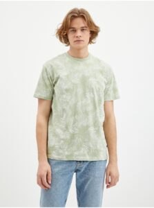 Light green mens patterned T-Shirt ONLY &
