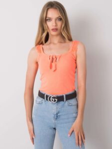Lightweight coral top from