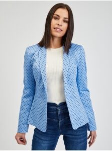 Orsay Blue polka dot jacket
