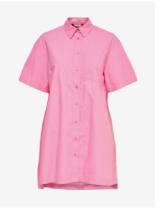 Pink Ladies Shirt Oversize Dress ONLY