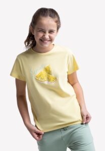 Volcano Kids's Regular T-Shirt T-Lemon