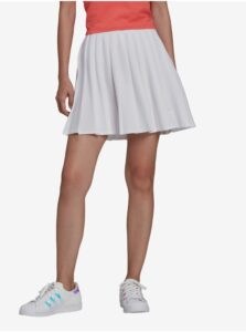 White Pleated Skirt adidas Originals