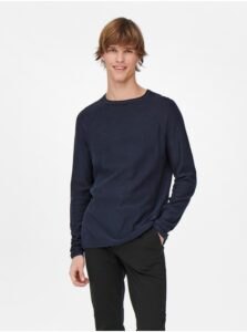 Dark blue basic sweater ONLY &