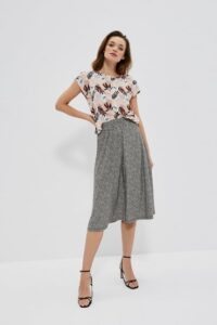 Mini pattern skirt