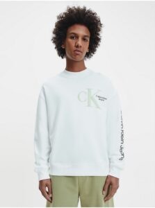 White Men's Sweatshirt Calvin Klein