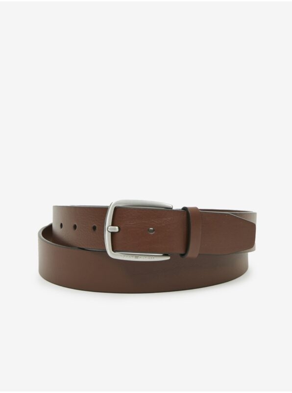 Brown Men's Leather Belt Tommy Hilfiger