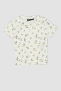 DEFACTO Cool Fitted Fruit Print