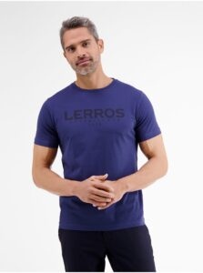 Dark blue men's T-shirt LERROS
