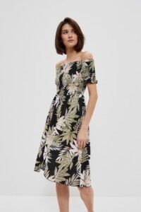 Dress with floral