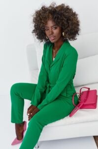 Elegant green overall with