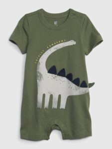 GAP Kids overall with dinosaur