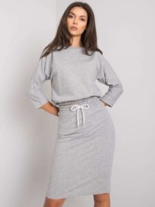 Grey two-piece cotton