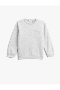 Koton Sweatshirt - White -