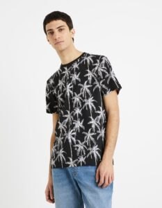 Celio T-shirt so vzorom Depalmas