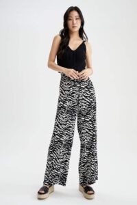 DEFACTO High Waisted Printed