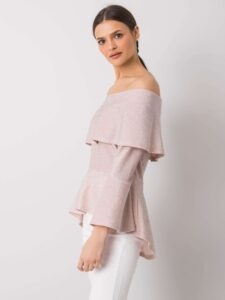 Dusty pink formal blouse Saia