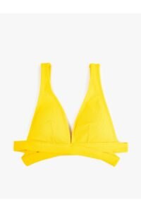 Koton Bikini Top - Yellow