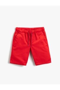 Koton Elastic Waist Pocket Detailed Shorts