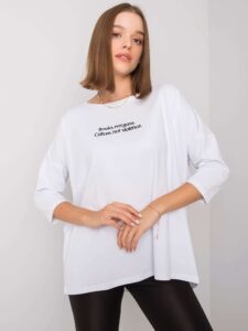 Lady's white blouse with