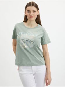 Orsay Light Green Womens T-Shirt