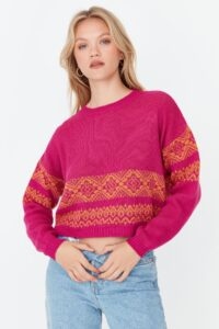 Trendyol Sweater - Purple -