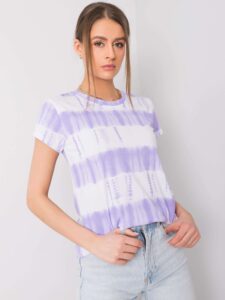 Women's T-shirt purple and