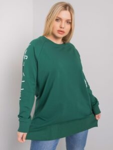 Women's dark green tunic of