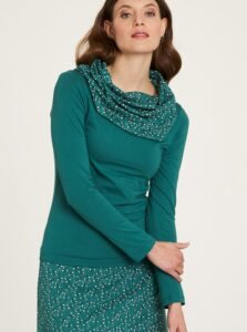 Green T-shirt with Tranquillo collar