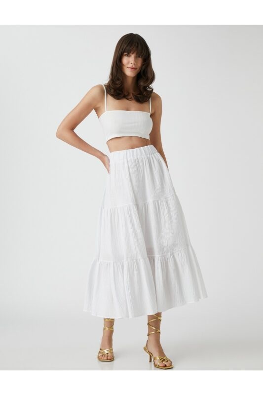 Koton Skirt - White