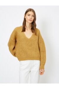 Koton Sweater - Yellow -