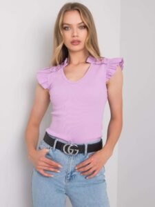 Light purple blouse by