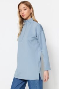 Trendyol Sweatshirt - Blue